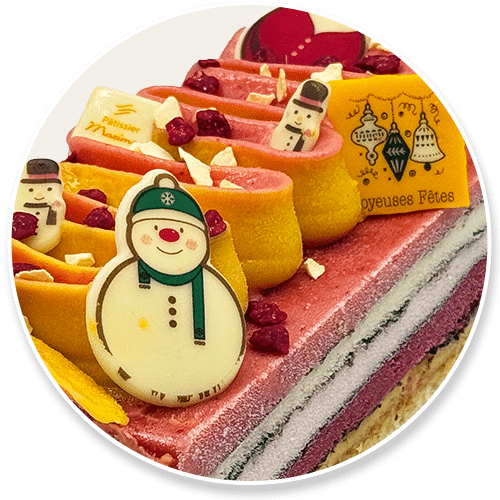 Calendrier glacé - Mille-Feuille glacé - 4 ou 6 pers